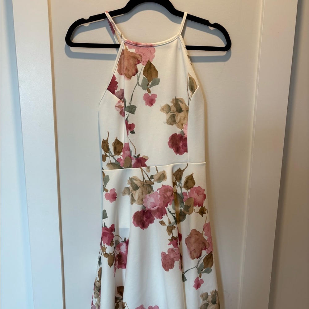 Eclipse Floral Patterned Dress
